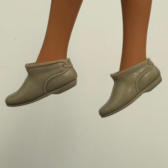 Other - Vintage Skipper Francie Barbie Doll Gray Ankle Boots Japan MINTY ~ 1960's